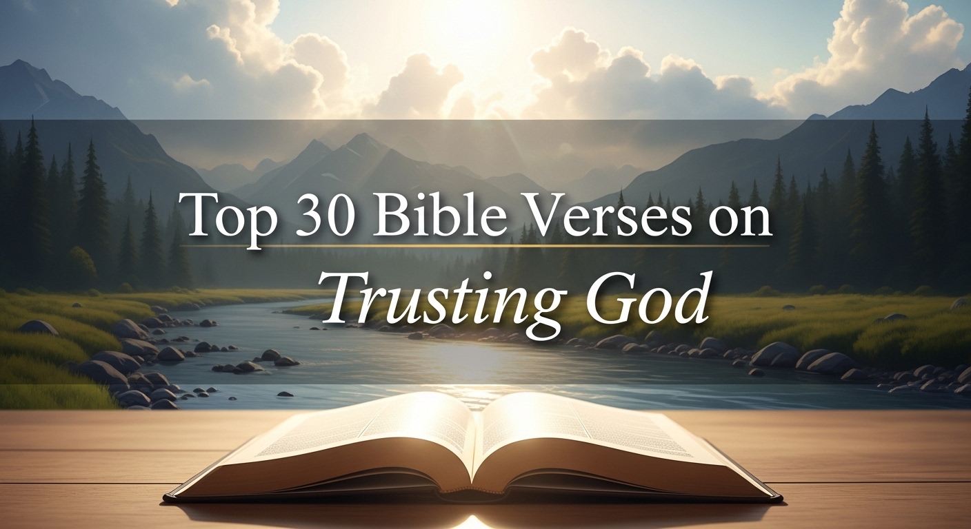 Top 30 Bible Verses on Trusting God